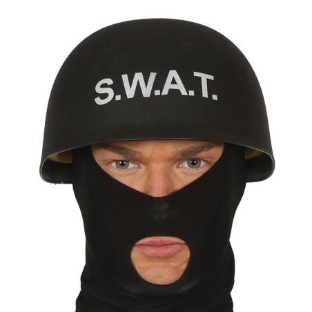 Casco Swat negro para adulto swat 8434077131619 13161