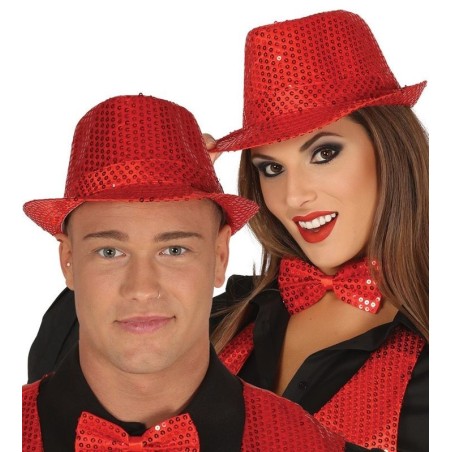 Gorro lentejuelas rojo 8434077131770 13177