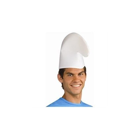 Gorro de pitufo blanco original los pitufos 82686496629 49662