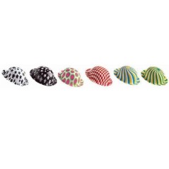 Sombrero bombin plastico payaso colores surtidos 12 unidades 18422935551218 55121 12
