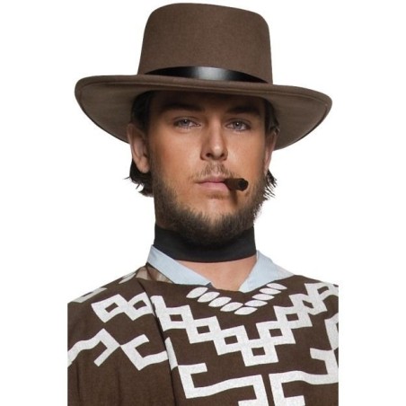 Sombrero vaquero marron deluxe oeste 5020570363362 36336
