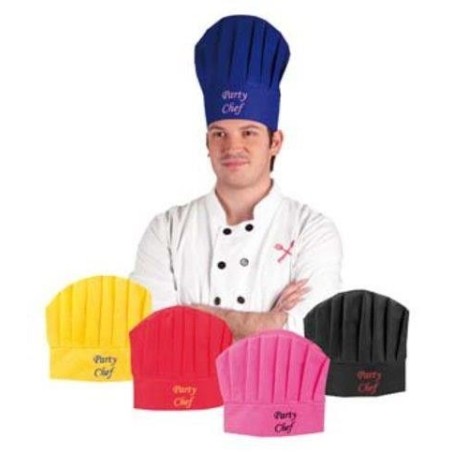 Sombrero cocinero colores surtidos unidad 8712026906489 9064800