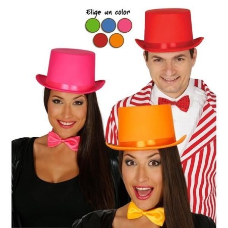 Chistera alta calidad raso elige tu color 8434077133989 13398