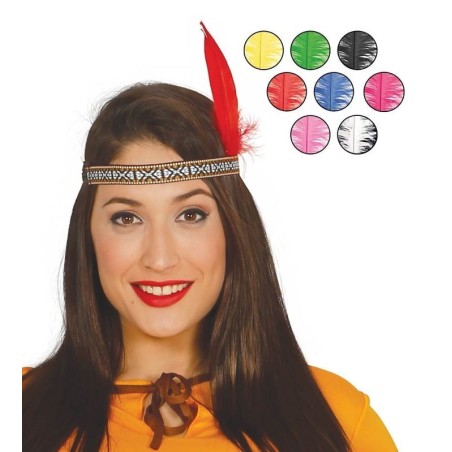 Pluma indio 30 cm suelta elige color 8435118204293 16398 FUC
