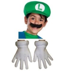 Guantes gorra y bigote Luiggi niño infantil 39897737720 13374