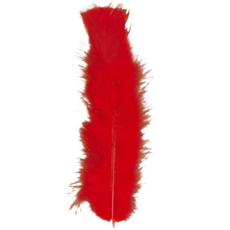 Plumas rojas de 10 cm 50 unidades 8003558049905 0499R