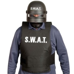 Casco SWAT policia antidisturbios adulto 8434077130162 13016
