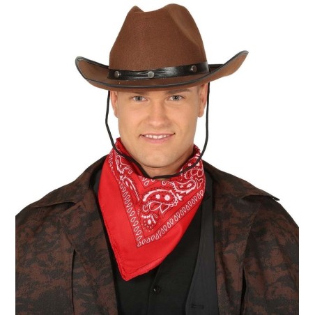 Sombrero vaquero marron cowboy del oeste 8434077130216 13021