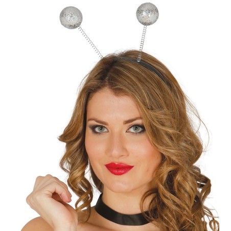 Diadema bola escarcha plata 8434077166291 16629