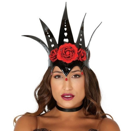 Diadema corona negra reina malvada gotica 8434077175309 17530