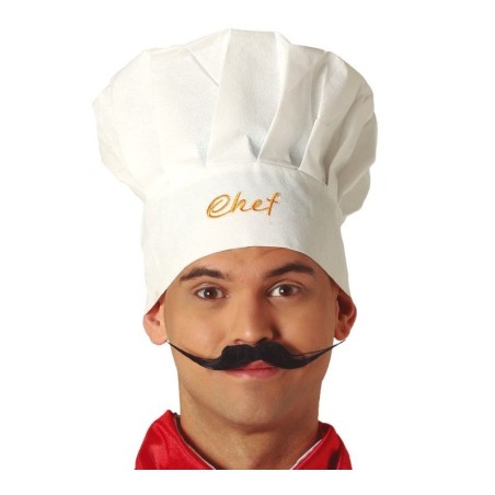 Gorro cocinero chef adulto 8434077138687 13868