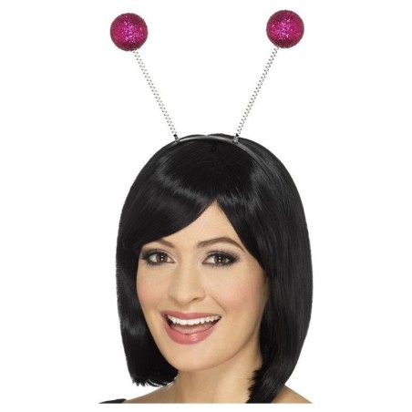 Diadema bolas escarcha rosa fucsia 5020570418307 48267