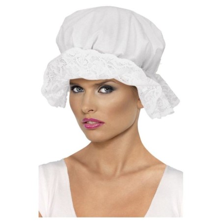 Gorro victoriano blanco para mujer 5020570971079 97107
