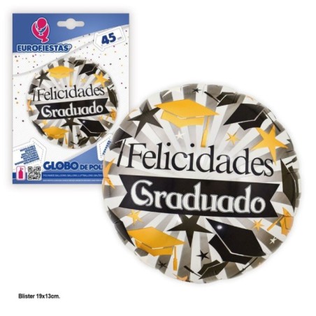 Globo feilicidades graduado 45 cm 8435127173221 17322EF
