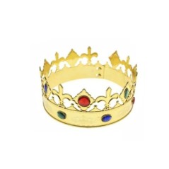 Corona de rey mago de plastico infantil 8433584709854 70985EF