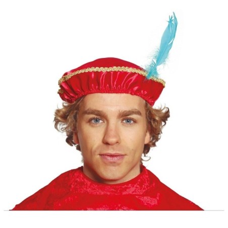 Gorro paje de rey rojo 8434077131985 13198