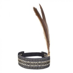 Plumas indio marrones con cinta 8712026440921 44092