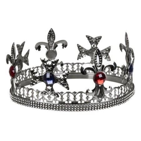 Corona plata metalica para rey 8712026645555 64555