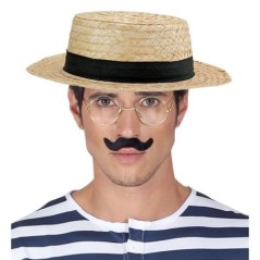 Sombrero canoutier de paja gondolero veneciano 8003558516001 5160P