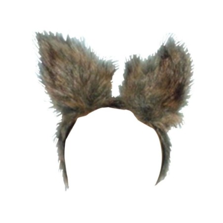 Diadema orejas animal con pelo lobo o oso 8423667156996 105771