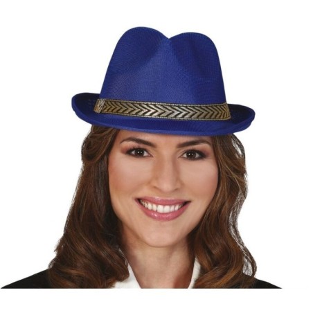 Sombrero gangster azul 8434077134894 13489