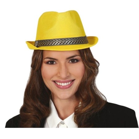 Sombrero gangster amarillo 8434077134917 13491
