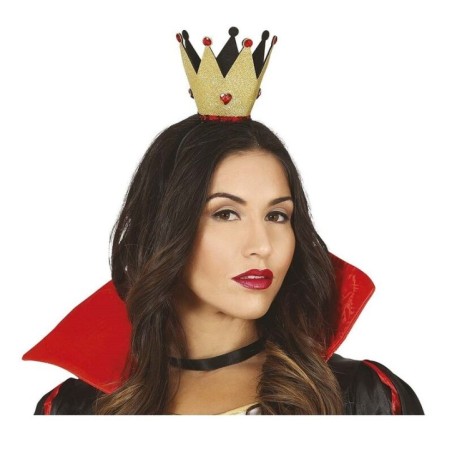 Diadema reina de corazones oro 8434077241882 24188