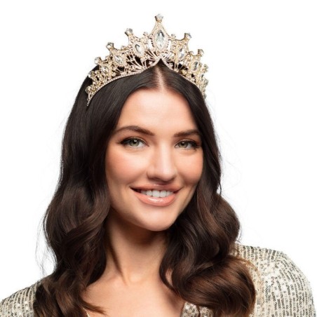Tiara metal en oro rosa Dama real 8712026645739 64573