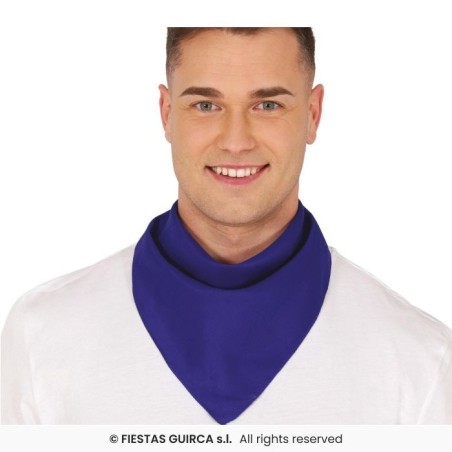Pañuelo azul oscuro adulto 8434077270332 27033