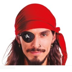 Pañuelo pirata rojo 8434077272466 27246