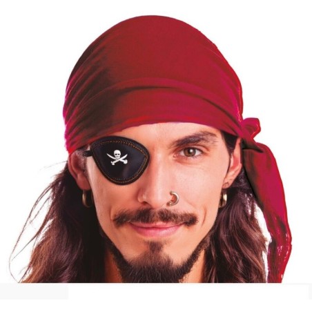 Pañuelo pirata rojo burdeos 8434077272473 27247