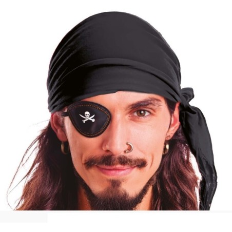 Pañuelo pirata negro 8434077272480 27248