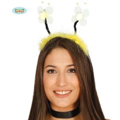 Diadema abeja con marabu amarillo 8434077165751 16575