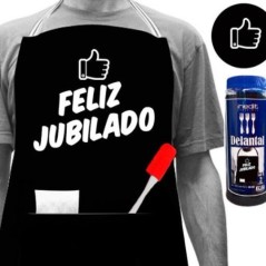 delantal feliz jubilado 00105/73BP1 0