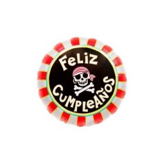 globo cumpleanos calavera pirata 18 45 cm unidad 00610 01 8003558003693
