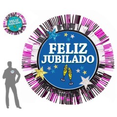 broche escarapela feliz jubilado 00761GR/02 8003558003693