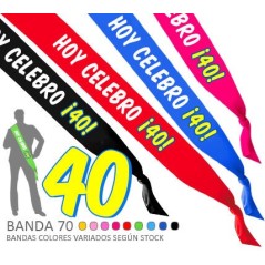 banda hoy celebro 40 cumpleanos 00962/70H40 8003558003693