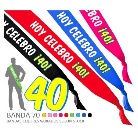 banda hoy celebro 40 cumpleanos 00962/70H40 8003558003693