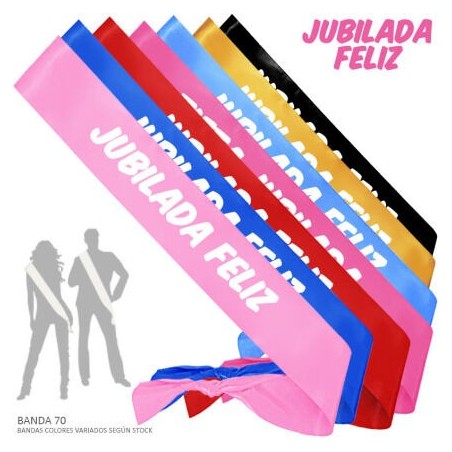banda jubilada feliz fiesta jubilacion 00968/02AJF 8003558003693