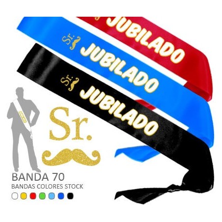 banda senor jubilado fiesta jubilacion 00968/02SR 8003558003693