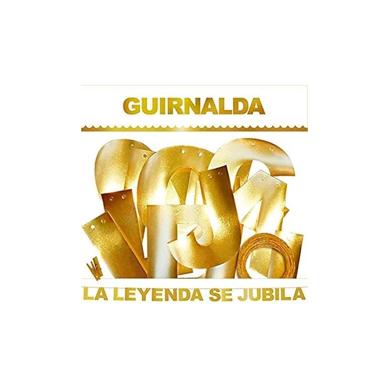 Guirnalda la leyenda se Jubila 3 metros oro
