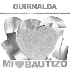 guirnalda mi bautizo plata 3 metros 00973/15MB 8003558003693