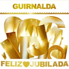 guirnalda feliz jubilada 3 metros 00973/31 8003558003693