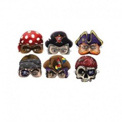 caretas piratas 6 unidades 11100099 8003558003693