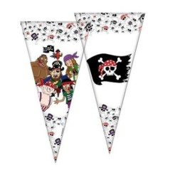 bolsas cono cumpleanos piratas 6 unidades grandes 11500088 8003558003693