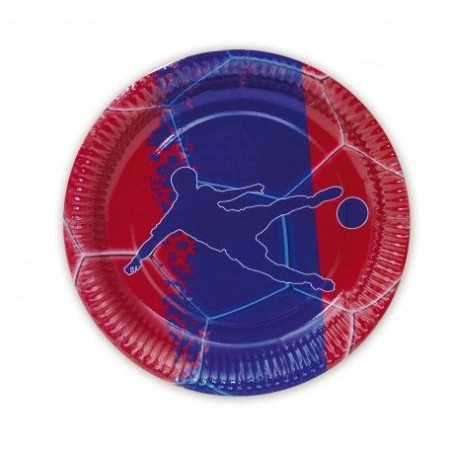 platos blaugranas 8 uds de 23 cm 12070009 8003558003693