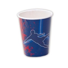 vasos blaugranas 8 uds fiesta barcelona 12070010 8003558003693
