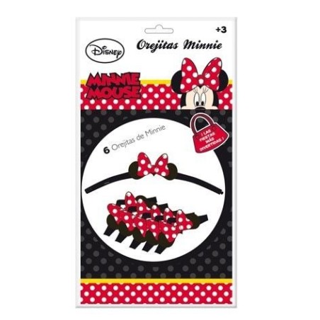 orejitas de minnie carton 6 unidades 14000300 8003558003693