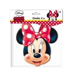 caretas minnie mouse 6 unidades carton 14000552 8003558003693