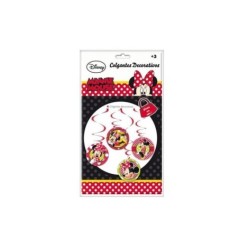 colgantes decorativos minnie 4 unidades techo 14000555 8003558003693